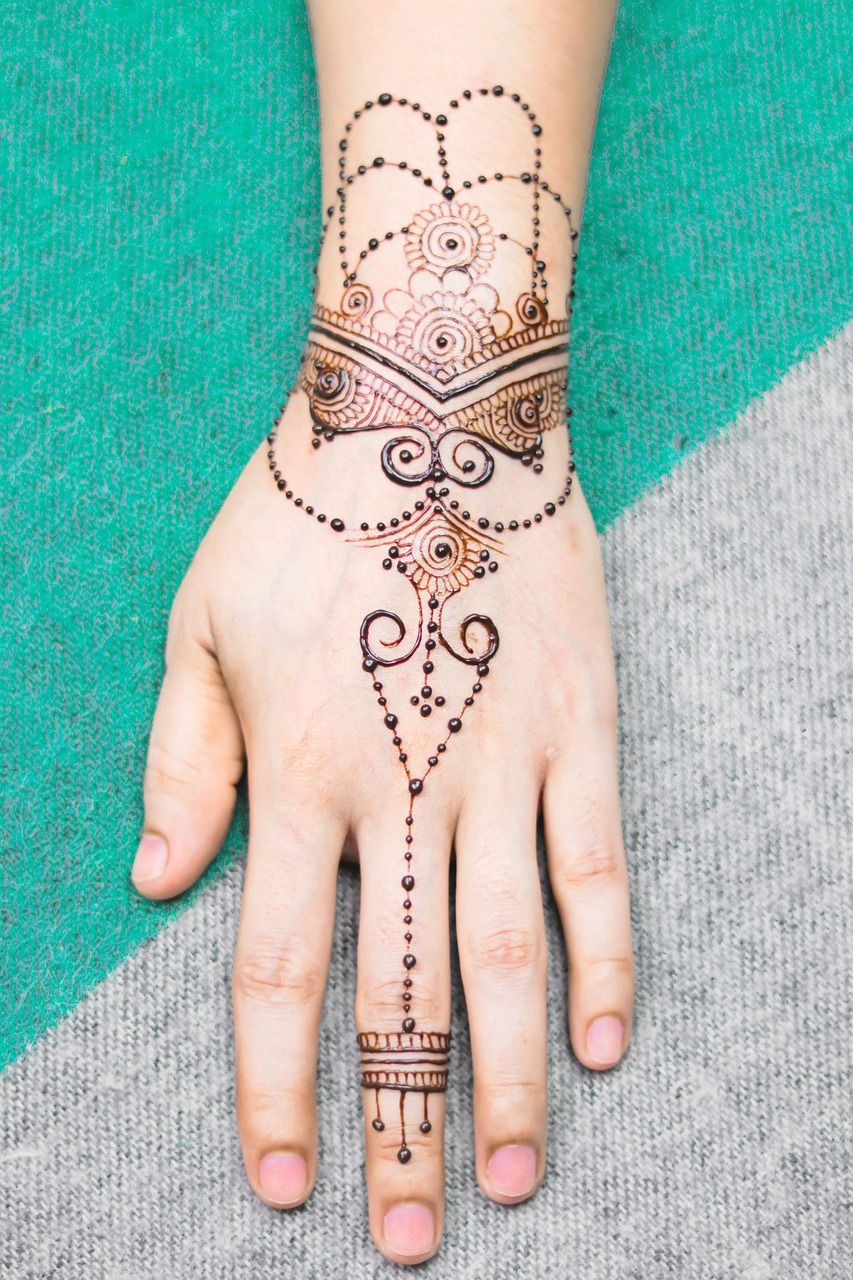 Jhalak Brown Mehndi